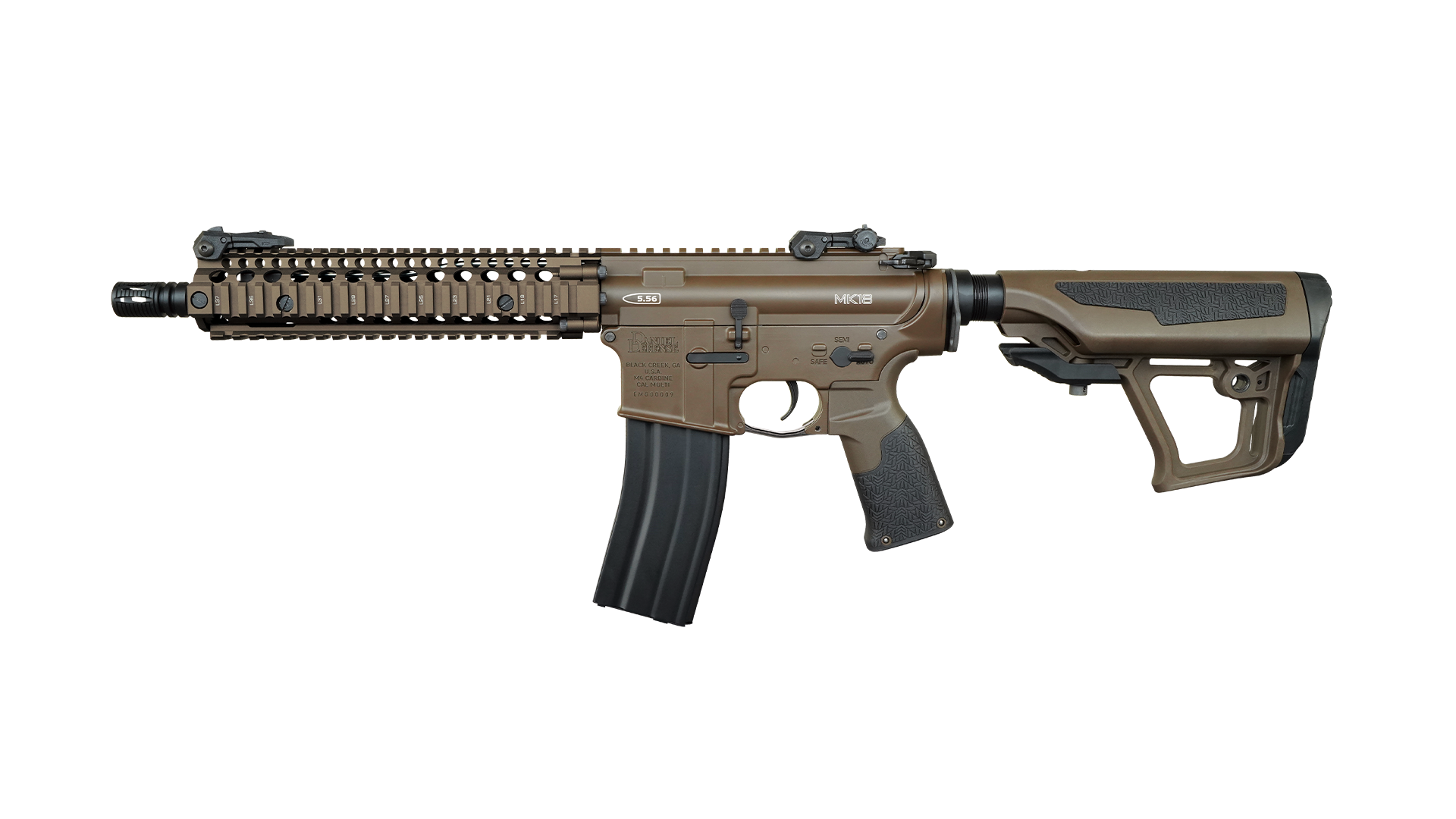 EMG DANIEL DEFENSE LICENSED MK18 S3 COYOTE