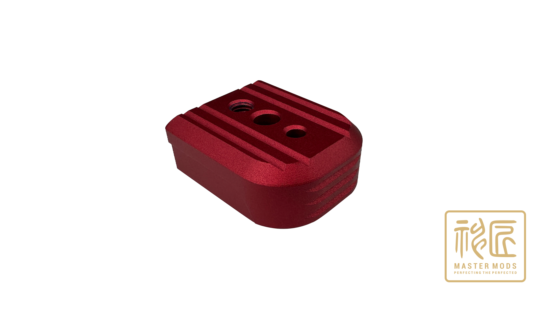 【MX-049A】Hi-capa AL6061 金屬彈匣底版-紅色