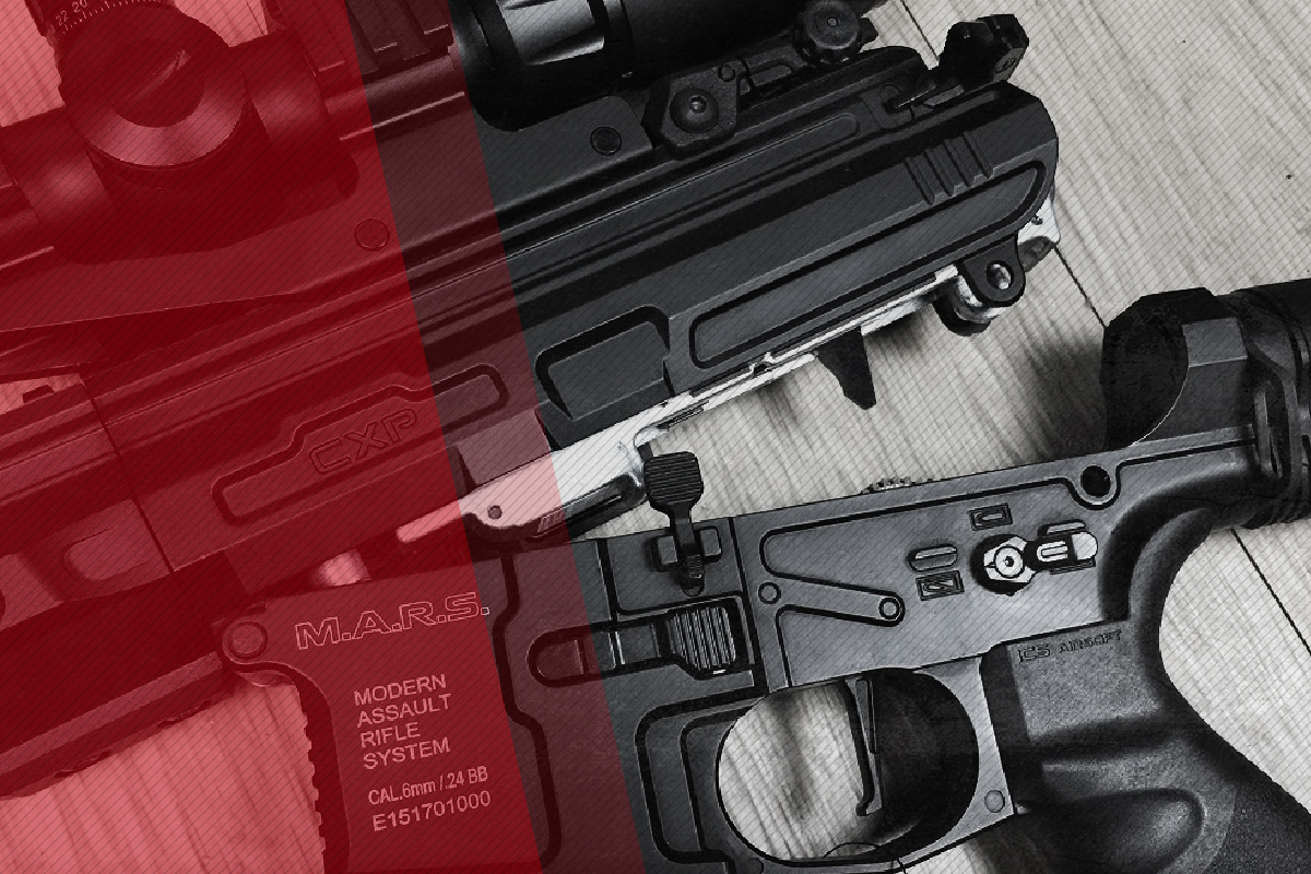 futuristic airsoft pistols